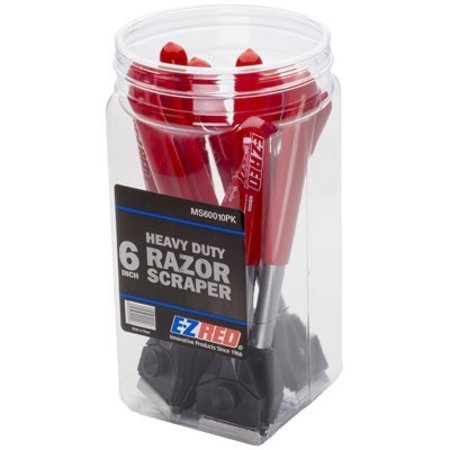 EZRED MONSTER 6" SCRAPERS (JAR OF 10 MS600) EZMS60010PK